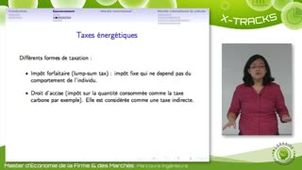 Economie de l'énergie - 3.5 Rôle du gouvernement dans le marché énergétique - taxes - partie 1