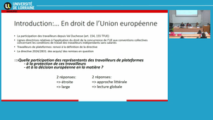 La démocratie sociale à l’épreuve du modèle économique des plateformes