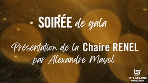 GALA Fondation ID+ Lorraine - Chaire RENEL - Alexandre Mayol