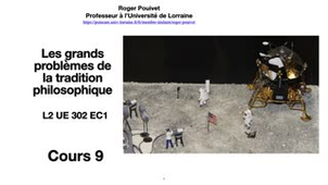 10. Les grands problèmes de la tradition philosophique