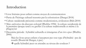 13 La couleur dans le livre littéraire ivoirien pour enfant comme facteur d'hybridation culturelle pour la construction de l'imaginaire - Béatrice Aki