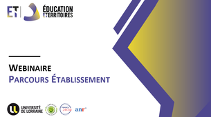 Webinaire Parcours Établissement L2/L3 rentrée 2025-2026