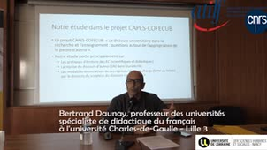 Les modalités énonciatives de la reformulation. Comparaison entre pratiques d'enseignement et d'écriture académiques - Bertrand Daunay et Isabelle Delcam