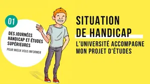 Guide de l'étudiant en situation de handicap / Épisode 1