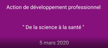 De la science à la santé