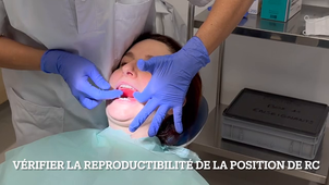 Enregistrement de l'occlusion de relation centrée (ORC)