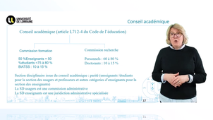 Présentation Générale de l’Université - Organisation de l'ESRI