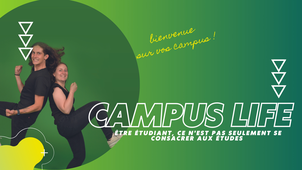Rentrée 2023 / Vivez une expérience étudiante forte, riche de découvertes et de sensations.