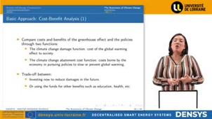 5.6 The Economics of Climate Change- An Economic Approach