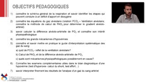DES de Pneumologie - Interprétation des résultats d'un gaz du sang artériel - Bruno Chenuel