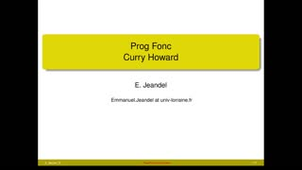 Curry-Howard