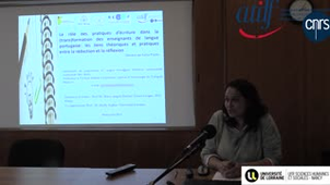Le rôle des pratiques d'écriture dans la (trans)formation des enseignants de langue portugaise : les liens théoriques et pratiques entre la rédaction