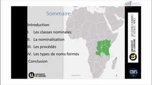 Wendy NYABOKE ORINA : Les nominalisations : Le cas des noms déverbaux en swahili standard
