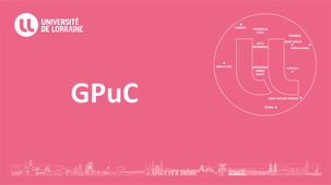 GPuC : Introduction au progiciel