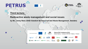 Radioactive waste management and social issues