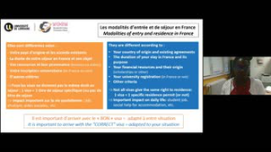 Validation de visa et titre de séjour / Visa approval & residence permit