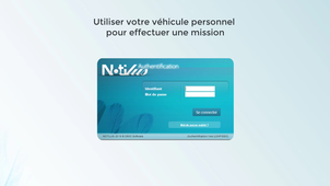 Utiliser son véhicule personnel pour effectuer une mission