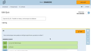 Importer un quizz dans Socrative