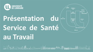 Présentation du Service de Santé au Travail