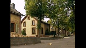 Cité ouvrière dans le quartier de Grenz-Hiehl à Esch-sur-Alzette