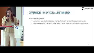 004 - Giulia Rambelli - Contextual Variability depends on Categorical Specificity rather than Conceptual Concreteness A Distributional Investigation on Italian data