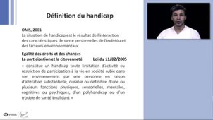 ECN 054 - Handicap de l'enfant - partie 1 définitions