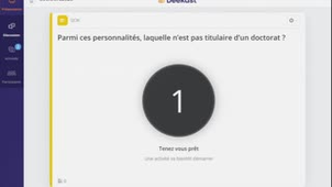 Intermède : animation Beekast