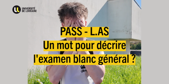 PASS - L.AS - Examen blanc organisé par le Tutorat Santé Lorraine