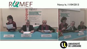 Universités et métiers de la formation : transformation(s) et reconnaissance(s) - Partie 1