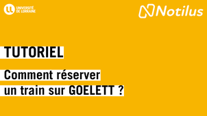 Tutoriel : Comment réserver un train sur GOELETT ?