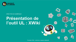 Formation Xwiki : Présentation de l’outil UL XWiki
