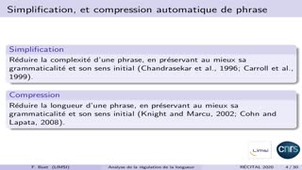Analyse de la régulation de la longueur dans un système neuronal de compression de phrase : une étude du modèle LenInit