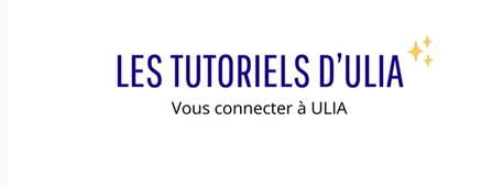 Se connecter à ULIA