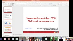 Séminaire sur l'Etat de l'ESR - séance 9
