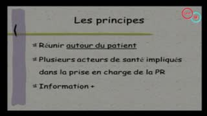 26 Des consultations multidisciplinaires à l'éducation thérapeutique de la polyarthrite rhumatoïde (Dr Benoit  Auge)