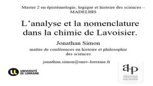 UE903 EC 3 La réforme de la nomenclature - Lavoisier