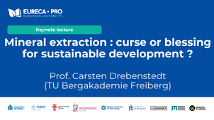EURECA-PRO Review Week - Mineral Extraction: Curse or Blessing for Sustainable Development?