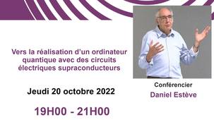 Vers la réalisation d’un ordinateur quantique avec des circuits électriques supraconducteurs