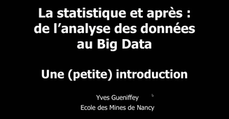 La statistique et après
