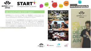 Start + 2016 : Hackathon Grand Est