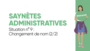 Saynètes administratives - 9- Changement de nom (Part 2/2) - Sous-titres