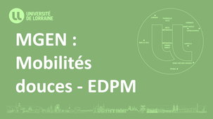 Les mobilités douces - EDPM - MGEN