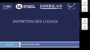Replay DUPIAS 20-21 Entretien de l'environnement hospitalier