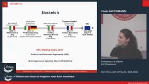 Paola Saccomandi : Laser ablation: selectivity and monitoring for optimal tumor removal