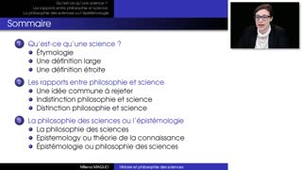 PACES - UE7 SHS L1 - 01-Histoire et philosophie des sciences - Milena Maglio