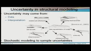 Toward stochastic interpretation of faulted structures using graph theory