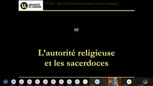 UE705 - 05 - L'autorité religieuse et les sacerdoces (Partie 2)