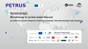 Microbiology in nuclear waste disposal