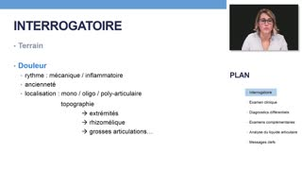 ECN 196 Douleur et épanchement articulaire