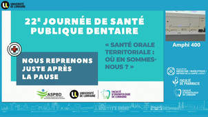 Congrès des acteurs de la santé publique bucco dentaire 2022